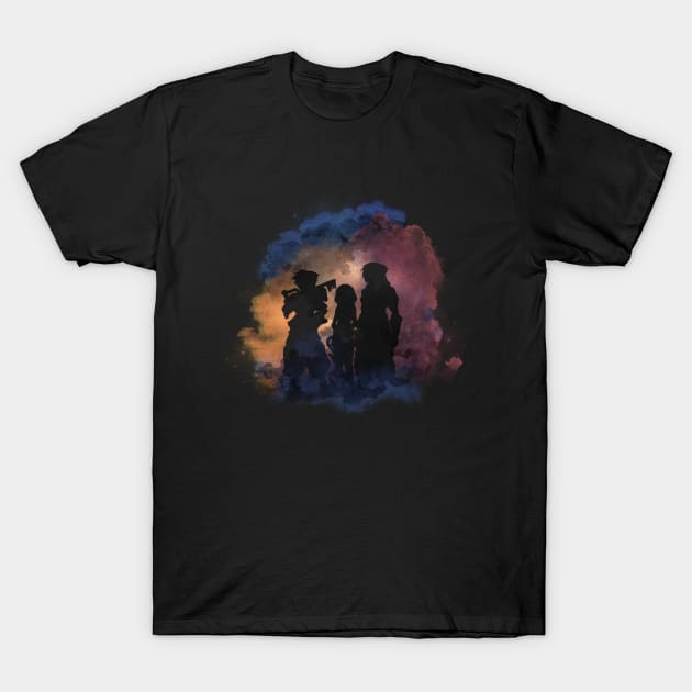 We're not alone anymore. T-Shirt by RhunaArt